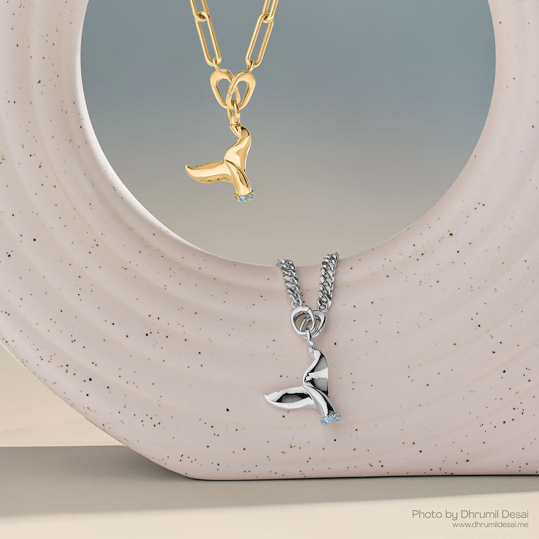 The Whale Tail Charm ONI X Gotham Whale Foundation